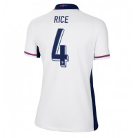 Maglie da calcio Inghilterra Declan Rice #4 Prima Maglia Femminile Europei 2024 Manica Corta